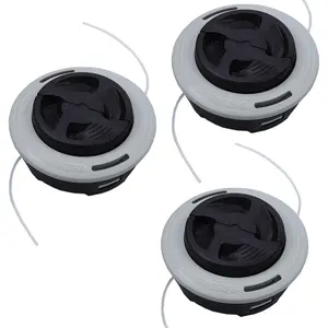 MOCW 3 Packs C26-2 Dual Line Trimmer Head Compatible with FS55 FS55R FS56 FS56RC FS70 FS70R FS80 FS85 FS90 FS90R FS91 FS94 FS250 FS240 FS131R FS131 FS120 FS110 String Trimmer Weed Eater Head