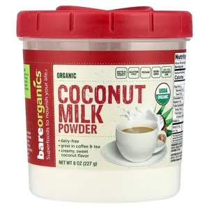 BareOrganics Organic Coconut Milk Powder, 8 oz (227 g) BareOrganics Organic Coconut Milk Powder, 8 oz (227 g)