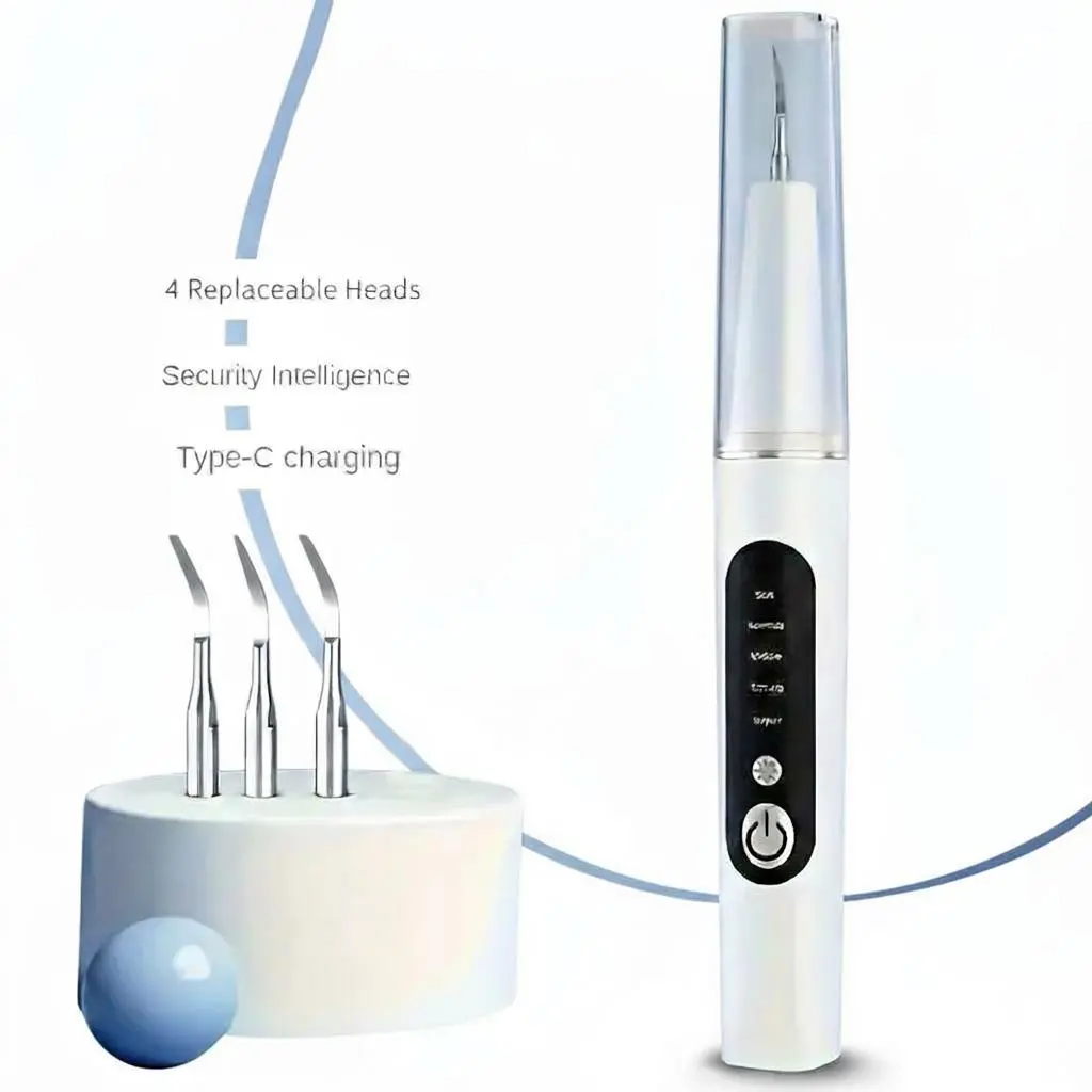 Electric Dental Scaler, Plaque Remover for Calculus & Stain Removal, Whitening Mode Oral Care Cleansing Tool, Tartar Remover For Teeth, Teeth Plaque Remover Tool