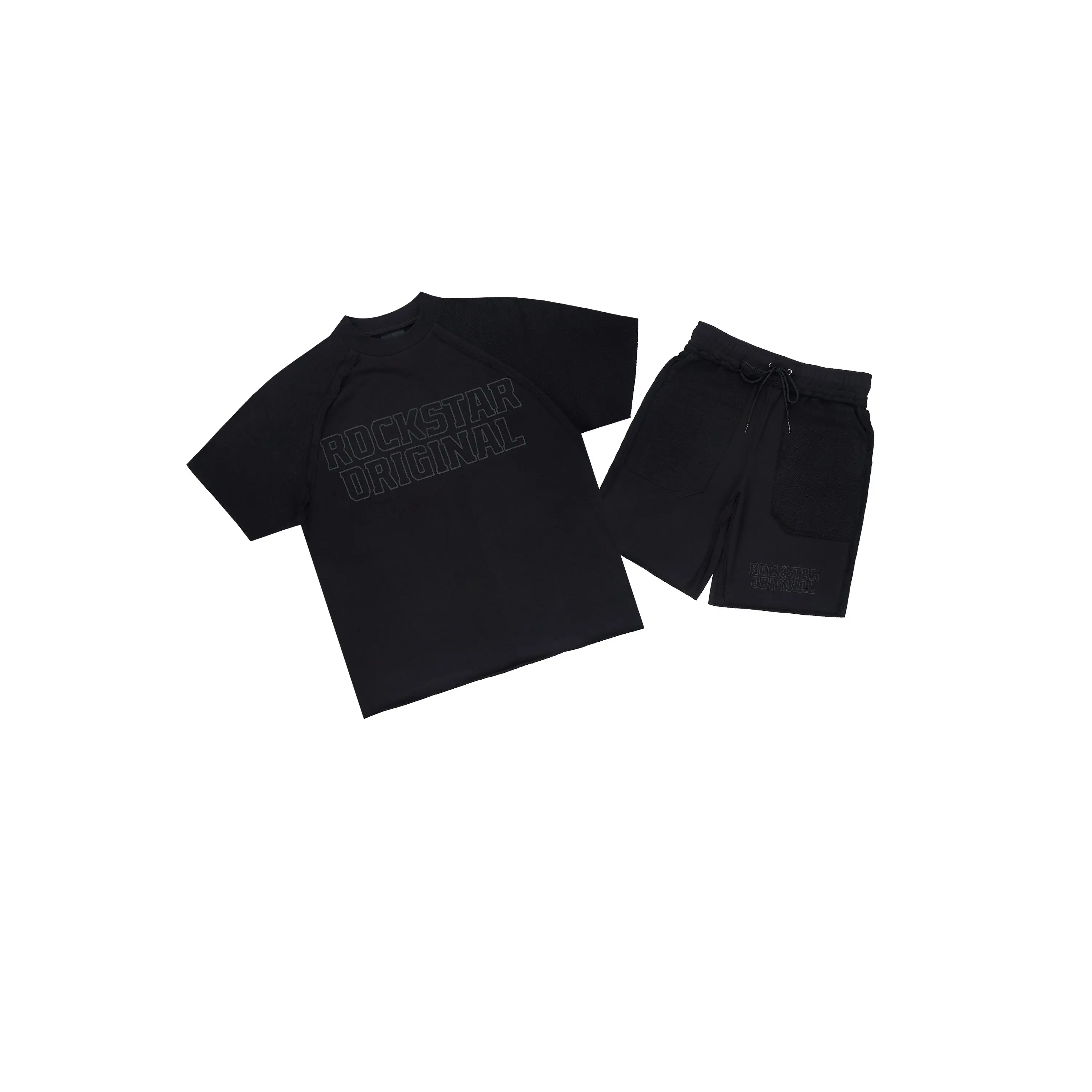 Essential Black T-Shirt/Short Set