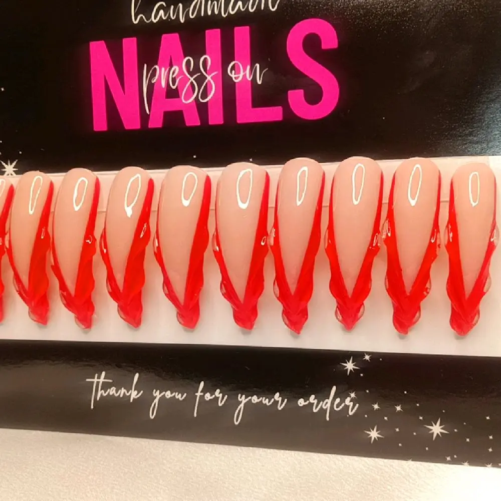Curve Stiletto nails