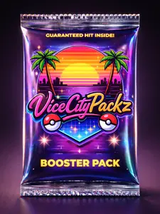 ViceCityPackz: Jackpot Booster Pack Trading Card Collectible Collectible Cards Set