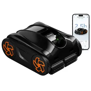 iGarden Pool Cleaner K25, 2.5H Runtime, Cordless Pool Vacuum Robot for Inground & Above Ground Pools, Smart Navigation, Touchscreen, Self-Parking, Cleans Floor, Wall & Waterline outdoorfun