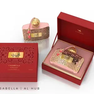 Casabella Al Hub By Emper - Romantic Litchi & Rose Fragrance with Vanilla & Smoky Woods Top Notes: Litchi, Rhubarb, Bergamot, Nutmeg