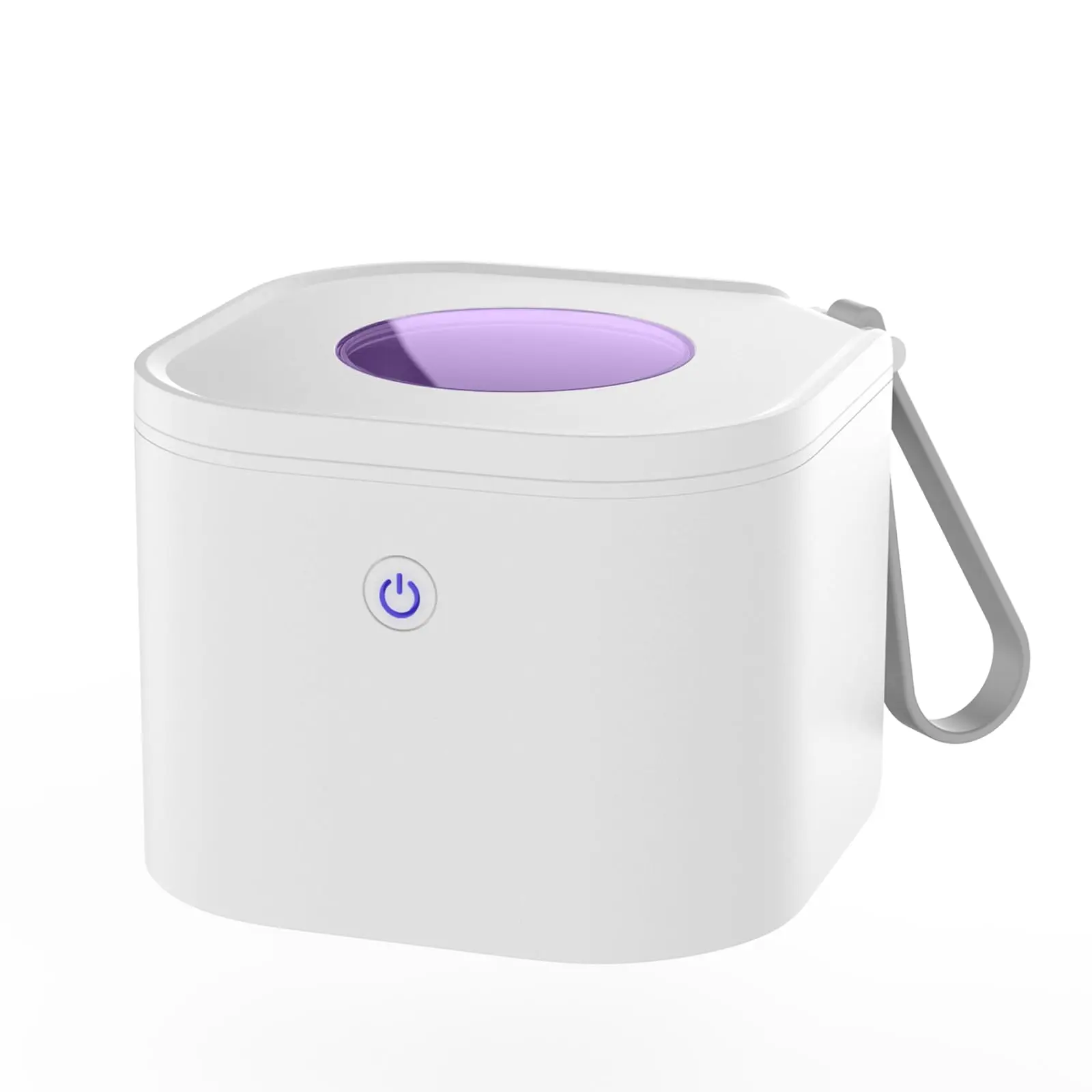 Joytutus Portable Mini UV Light Sanitizer Box - USB Rechargeable Ultraviolet Cleaning Case, Small Portable On-the-Go Car Interior Stowing Accessory, Effectively Disinfects Small Items Like Pacifiers,Earbuds,Keys,Jewelry,Usb Plug-In,Back to School Shopping