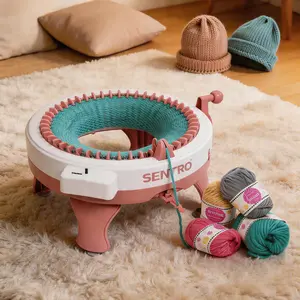 40/48 Needles Handmade Knitting Machine DIY Lazy Artifact Play Kit Handicraft Knitting Scarf Hat Sweater, House Toys