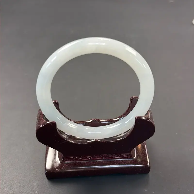Natural Jade Bangle Bracelet Burmese Jade Jewelry Gift for Women