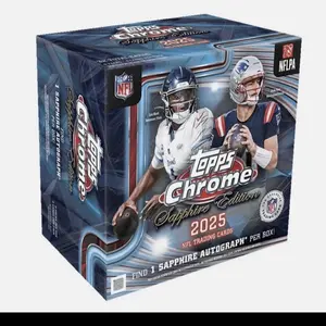 1 Topps Chrome Sapphire Hobby Box Full Case Pick Your Team