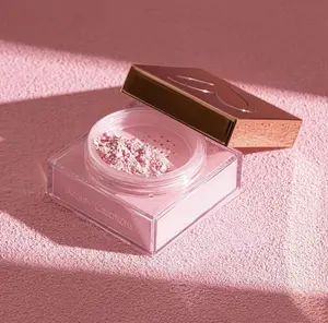 Beauty Creations Loose Setting Powder BYE FILTER Minimizes Pores and Fine Lines Matte Finish Natural Face Makeup ( PINK CLOUD )) Cosmetic Smooth