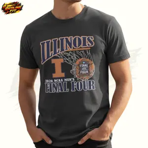 Illinois Final Four 2026 Shirt – March Madness Tee, College Basketball Fan T-Shirt, Sweatshirt, Hoodie, Game Day Gift Unisex