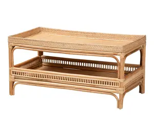 bali & pari Lombok Natural Rattan Coffee Table