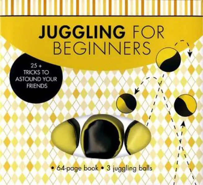 USED Book - Juggling for Beginners: 25+ Tricks to Astound Your Friends [With 3 Juggling Balls] by Beckerman, Cassandra (Paperback) - english