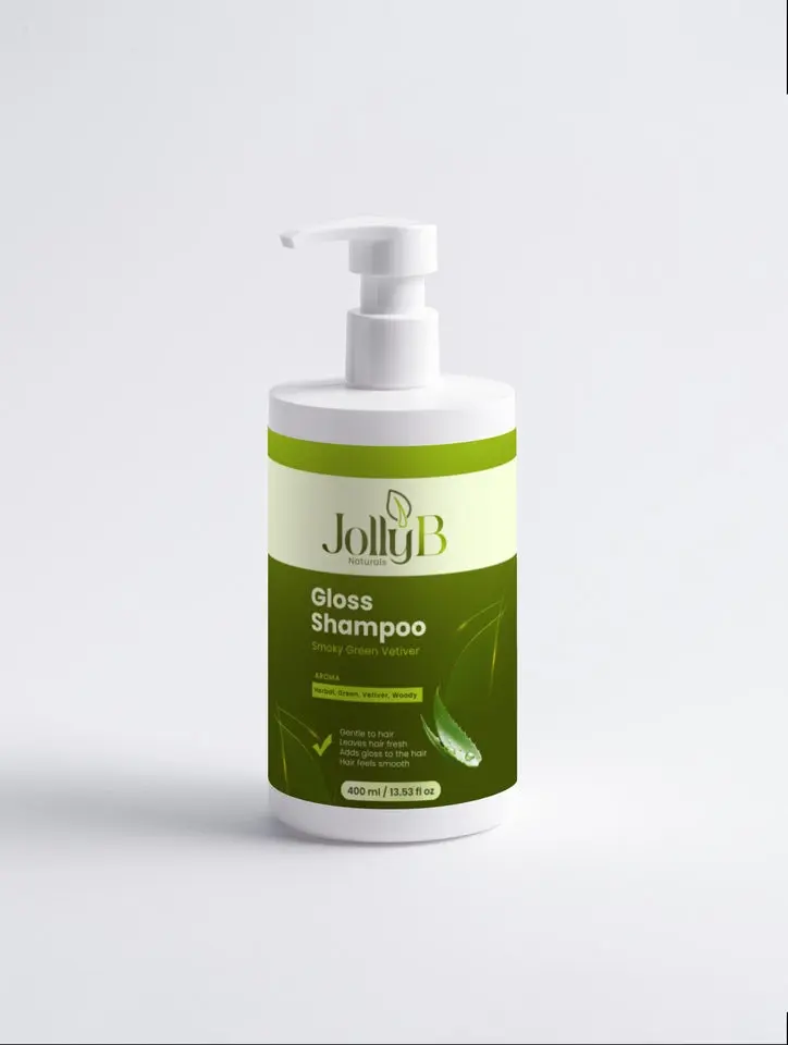 Gloss Shampoo, Smoky Green Vetiver