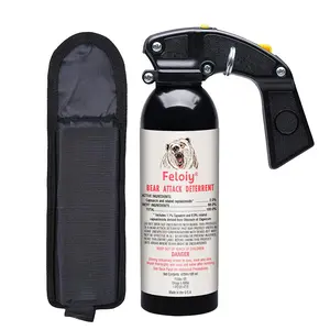 Bear Spray With Holster,Powerful Stream 16 Oz 35 Feet