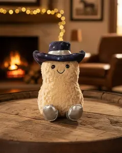 Amuseables Peanut Space Rodeo Outfit Stuffed Toy, Amuseables Peanut Plush Toy, Soft Amuseables Peanut Stuffed Toy