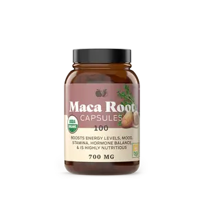 Organic Maca Root Capsules Supplement Organic Maca Root Capsules Supplement