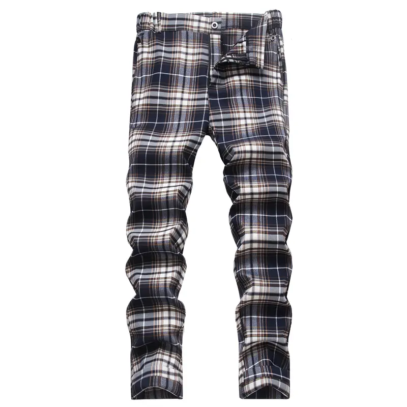 mens plaid dress pants - TikTok Shop