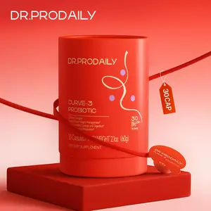 DR. PRODAILY Curve-3 Probiotic 30B CFUs 4 Strains | 30 Capsules Natural Supplement