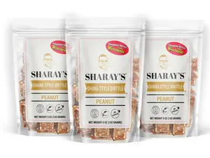 Sharay's Ghana Style Brittle - Sweet Treat Bundle Peanut Snack