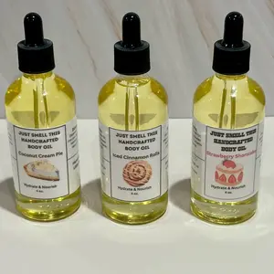 Handcrafted Satin Touch Body Oil 4 oz.