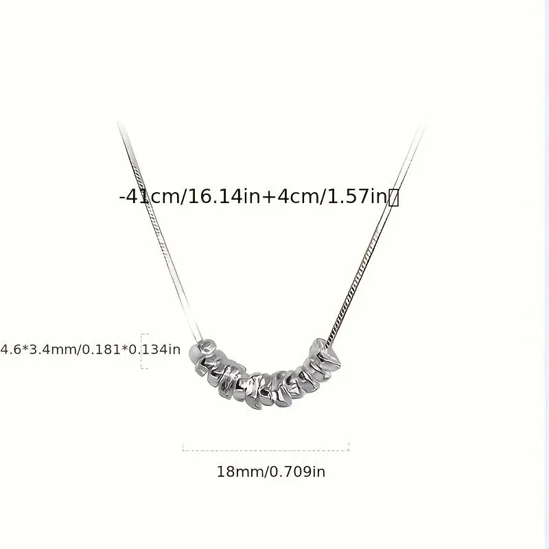 Women's Luxury 925 Sterling Silver-Plated Necklace - Exquisite & Multi-Functional Design, Versatile Jewelry for Daily Decoration men's Stretching Kit with Septum Pincher y2k tarnish proof gift Stainless Steel Cuban Link name Gold-Plated Crucifix