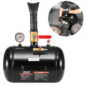 VEVOR Air Tire Bead Seater,  5 Gal / 18.9 L, Heavy Duty Tire Bead Blaster Tool, 87-116 PSI Operating Pressure, Air Trigger Seating Inflator for Pickup, Truck, ATV, Jeep, Van, Lawn Tractor, RV, Black