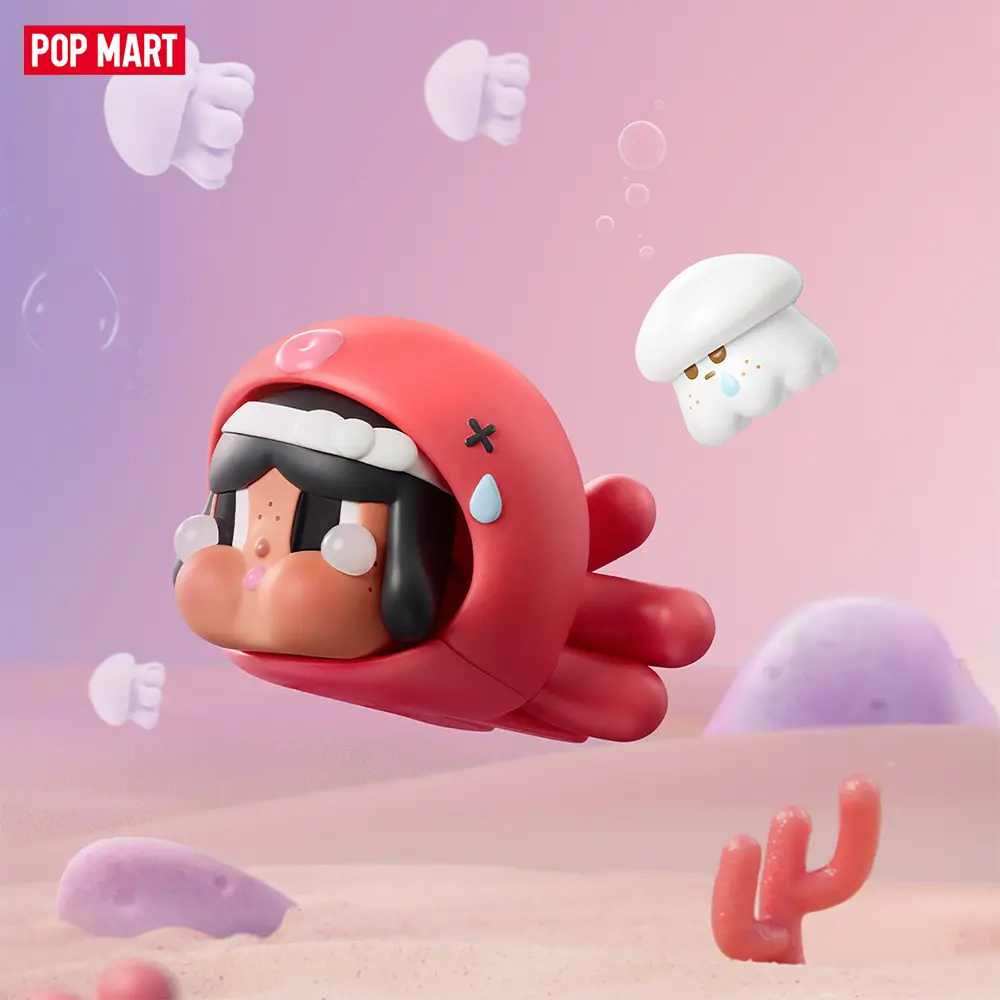 POP MART CRYBABY Cry Me an Ocean Series Figures Blind Box,summerwins