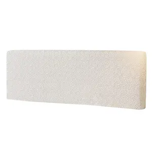 Diamond Pattern Simple Upholstered Headboard Upholstery, Nordic-Style Bedroom Soft Furnishing Backrest, Removable Washable Fabric, Enhances Sleep Comfort and Bedroom Warmth.