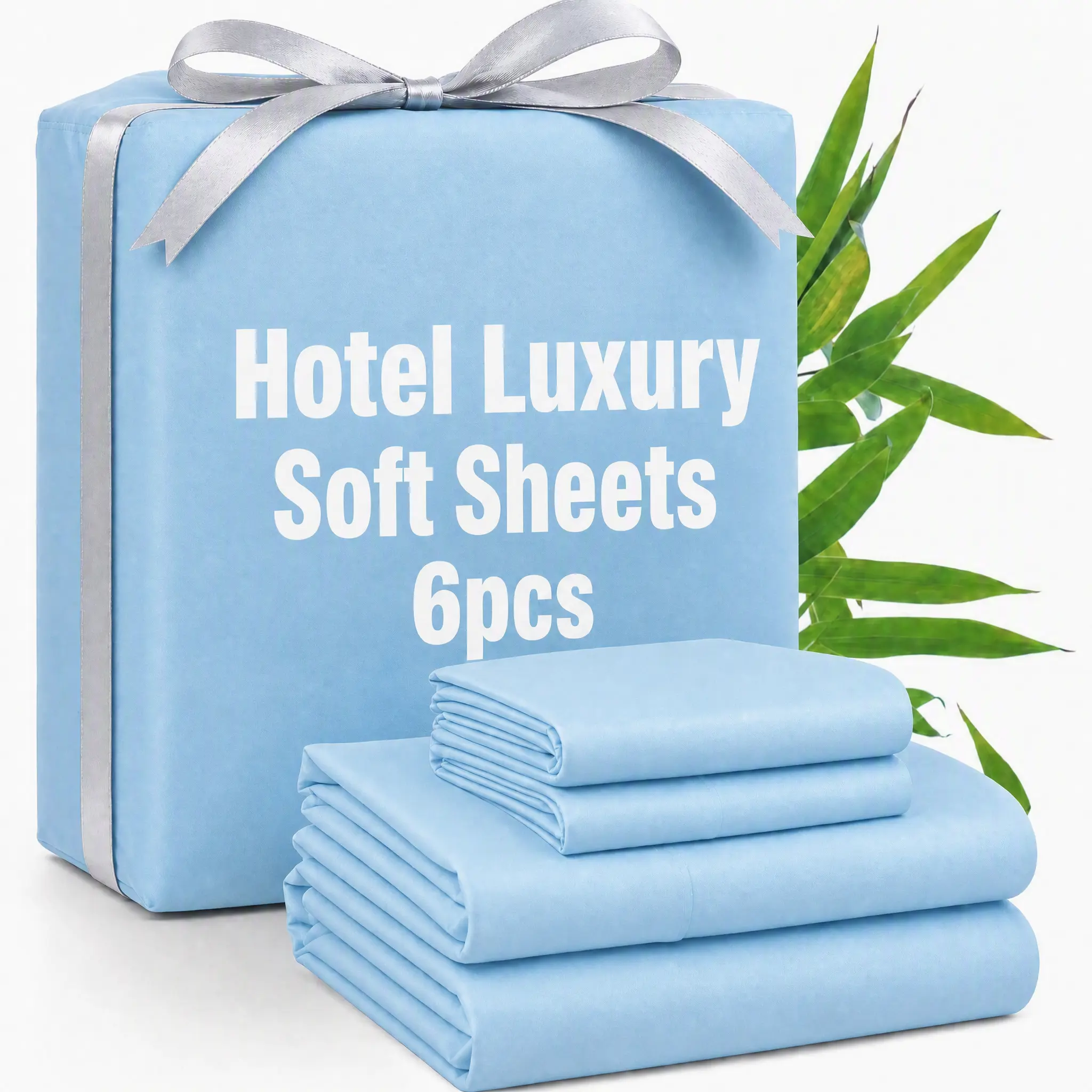 Cosybay 4/6pcs Sheets Set - Halloween Bed Sheets Set - Luxury Top Sheet Set (Twin & Twin xl & Full & Queen & King Size)- 1660TC Ultra Soft Sheet & Pillowcase Sets - 15" Deep Pockets, Fit for all mattress - Unmatched Comfort,#TikTokShopBackToSchool