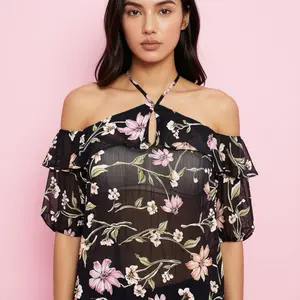 Iris Off the shoulders Floral Blouse