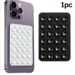 Silicone Octopus Cup Phone Holder Stand, Dual-Sided 80 Suction Cups, Mobile Photography Tool, Selfie Accessory, Portable Design, Non-Slip Base