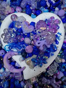 Acrylic Beads Mix 16mm for DlY Projects Bracelets PhoneCharms Necklaces Beadable Pens Anklets Hair Beads BagChains Earrings Rings Hair Ropes