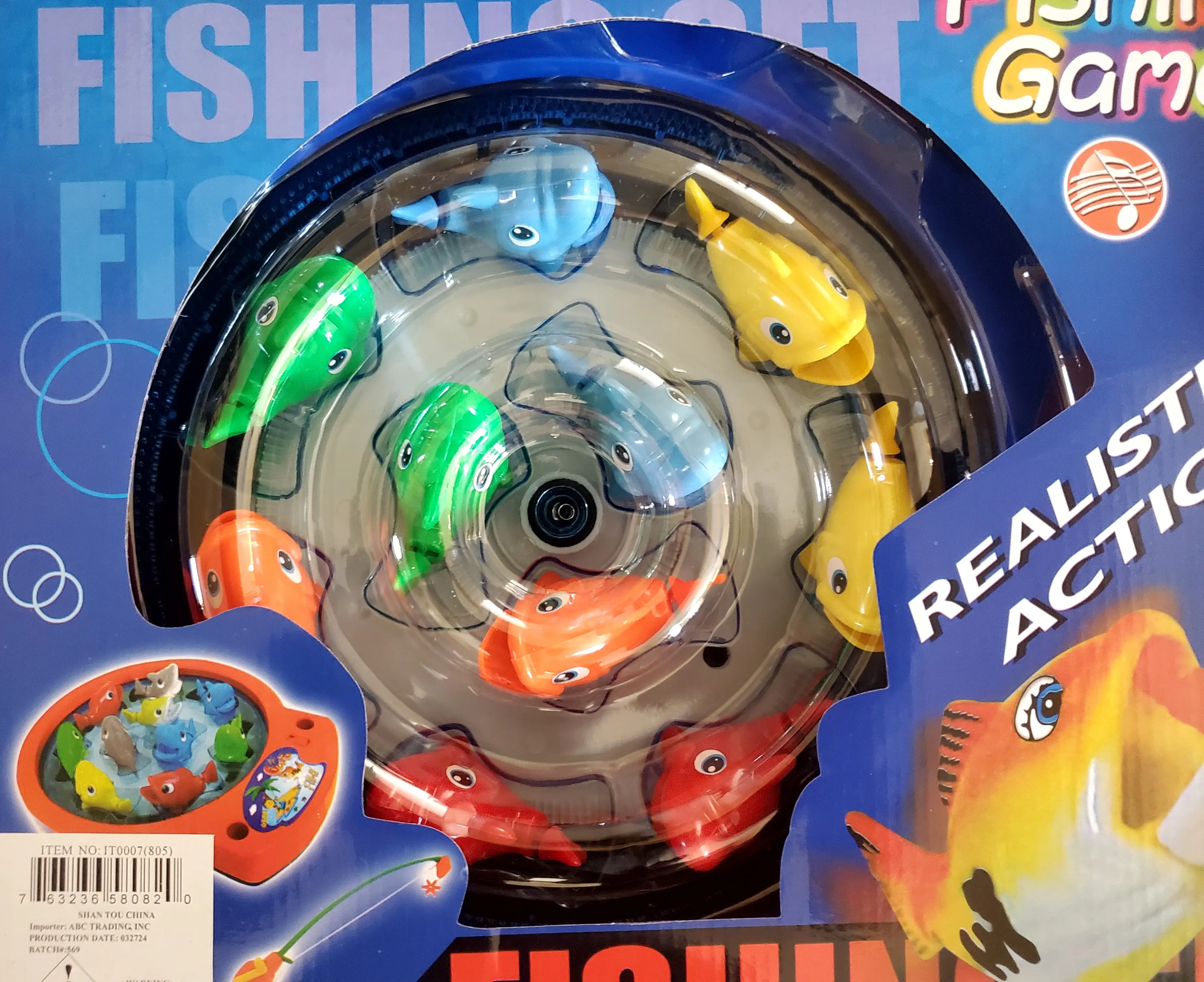Fun Fishing Game With Poles for All Ages