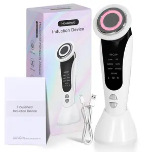 Facial Beauty Instrument, 7 Modes Ion Import Color Light , Skin Renewal Effect, Comprehensive Facial Massager, Facial Beauty Machine, Facial Care Tools, Beauty Devices