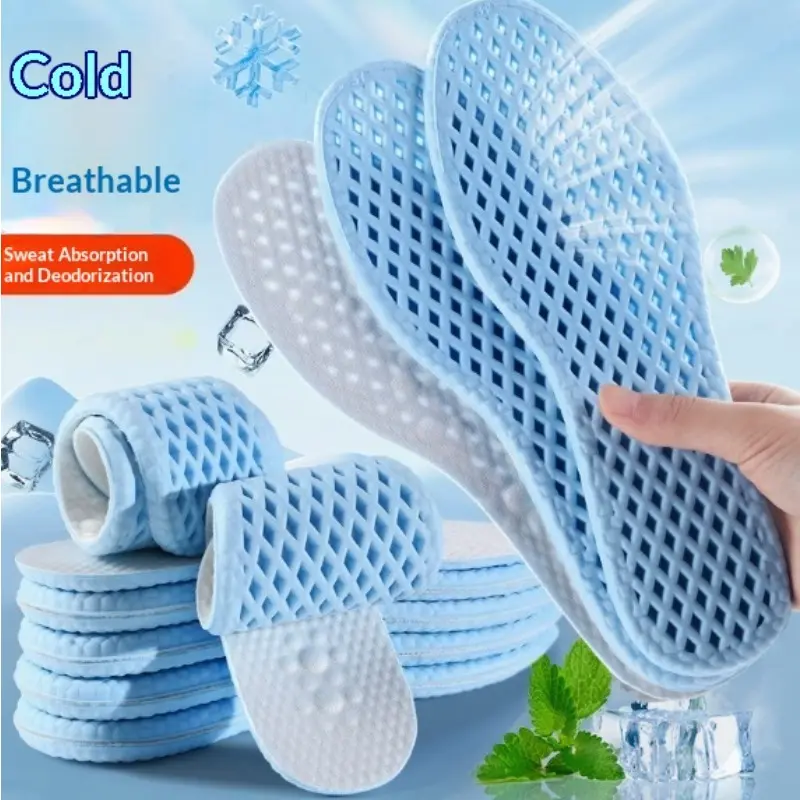 5 Pairs Lavender Arch Support Insoles - Perforated, Cooling, Breathable, Shock-Absorbing, Sweat-Wicking Ergonomic Shoe Inserts for Men's & Women's Athletic, Casual Footwear (Casual Insoles & Heel Liners)