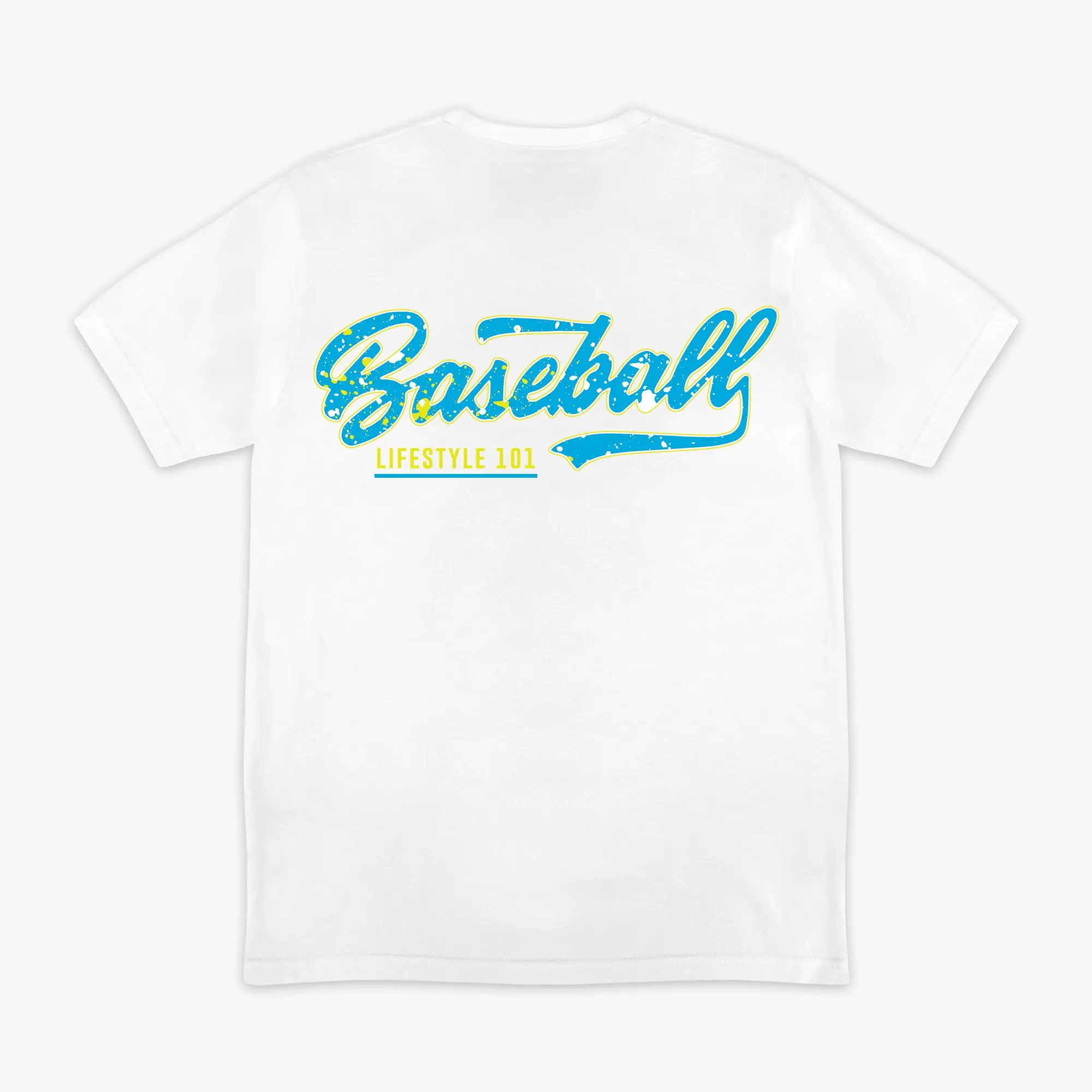 Splatter Established Tee - Teal