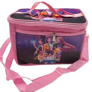 Kpop-Themed Pink Lunch Box