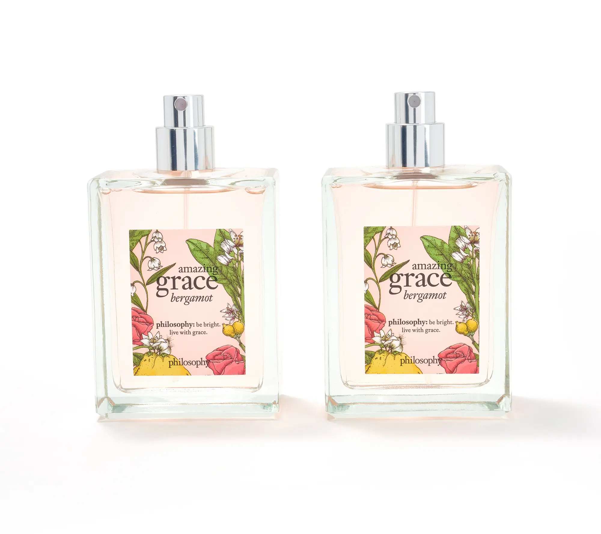 philosophy supersize grace bergamot spray fragrance edt 4oz duo