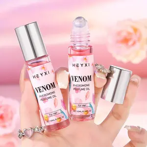 Female pheromone couple ball perfume essential oil, fruity and floral fragrance lasting, Floral Essence Fragrance, Captivating Scent, Floral Blend Aroma, suitable for dating, non-alcoholic