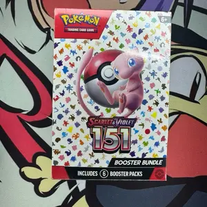 Pokemon Trading Card Game Scarlet & Violet 151 Booster Bundle Includes 6 Packs Collectible Cards for Ages 6+