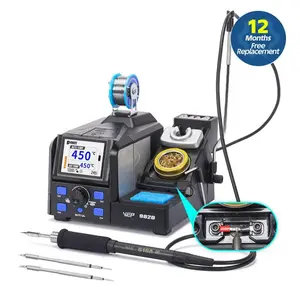 WEP 982D Micro Soldering Station with Automatic Temperature Calibration and C245 Precision Soldering Tips