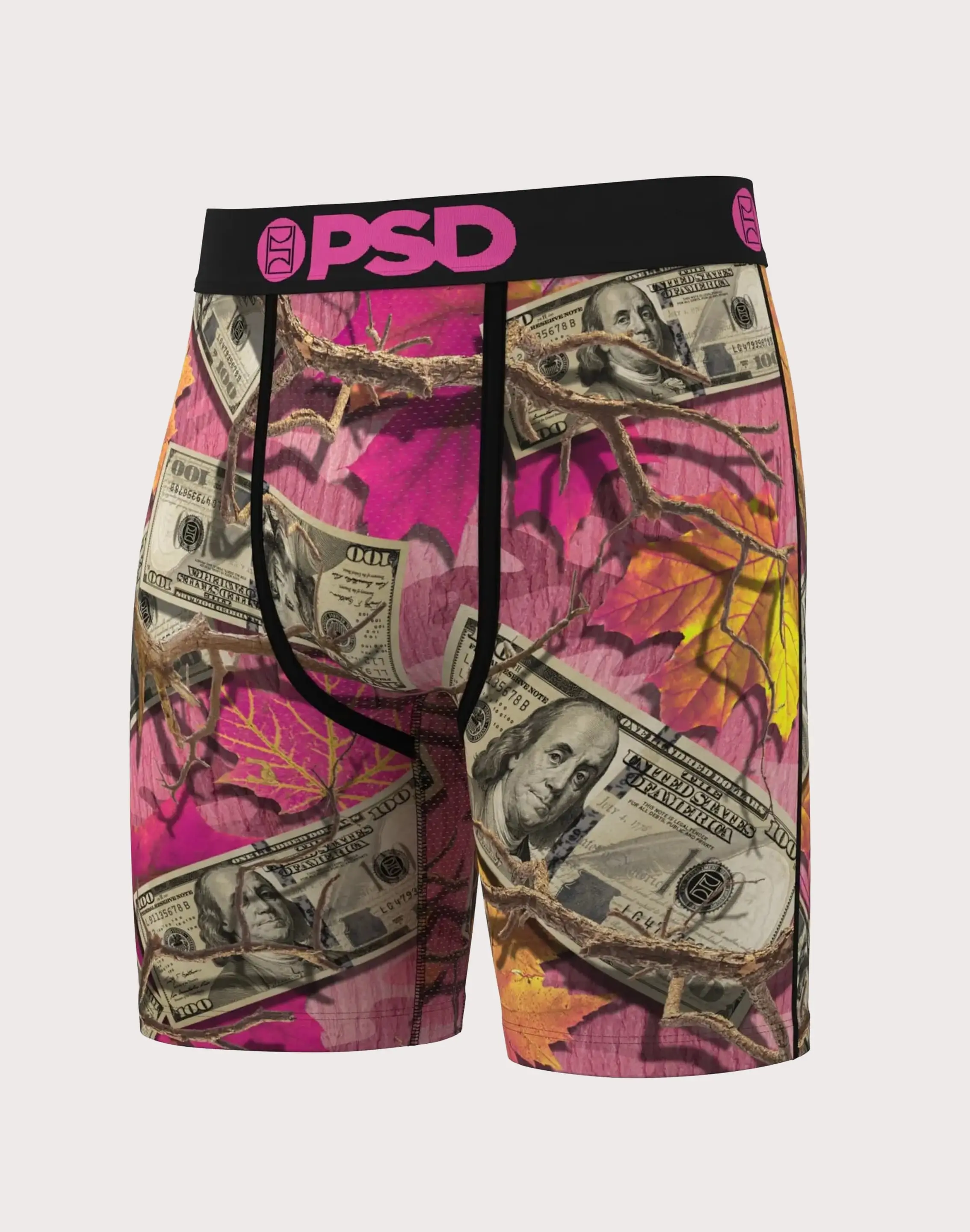 Mens Psd Underwear Wildwood Camo Boxer Briefs