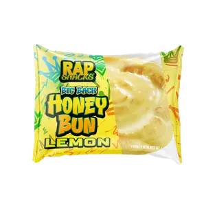 Rap Snacks Big Back Lemon Honey Bun