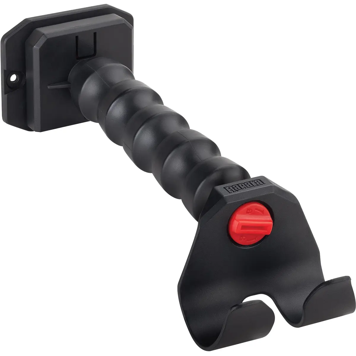 Rapala SmartHub Fishing Rod Holder - Adjustable Locking Articulated Arm Mount - Track System Compatible Fishing Accessory