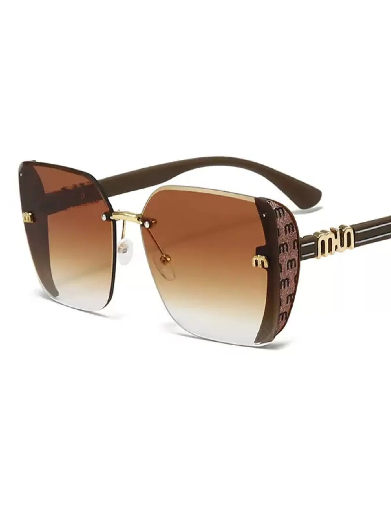 2026 New Unisex Large Frame Fashion Glasses, Trendy Beach Sunglasses, Fashionable Frames Sunglasses, Retro Style, Vintage Trendy Sunglasses, Trendy Styling Sunglasses, Suitable for Daily Wear, Photography, Travel, All Seasons