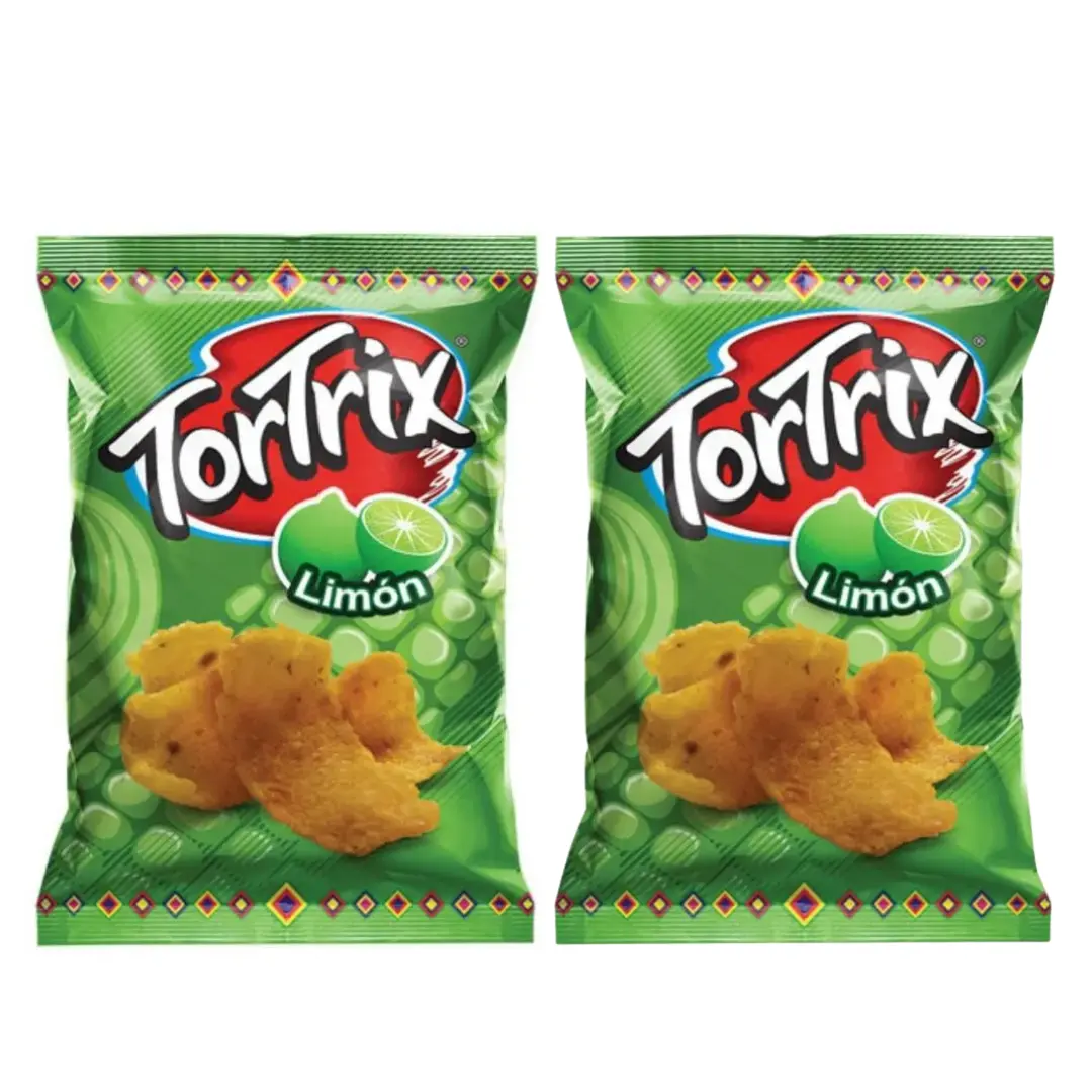 Tortrix - Lemon Corn Chips de Guatemala - 180g per bag - 2 PACK Tortrix - Lemon Corn Chips de Guatemala - 180g per bag - 2 PACK