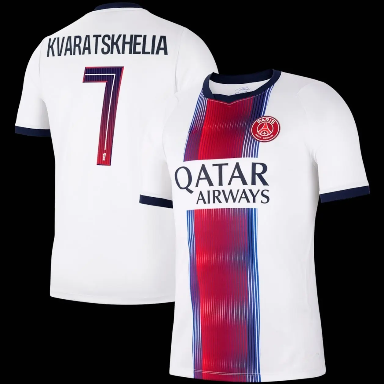 Unisex Soccer Jersey Ligue 1 Kvaratskhelia 7 Shirt Football Shirt Home Jersey 2026-2027