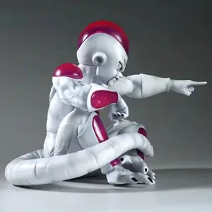 14cm Anime Frieza Sitting Position PVC Figure PVC Desk Car Ornament Collection Model Doll Toys Gift