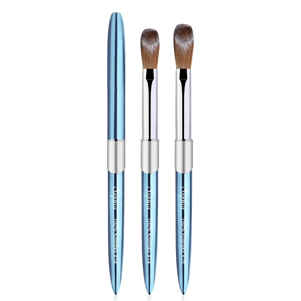 Sophia Acrylic Brush-size 14-Blue