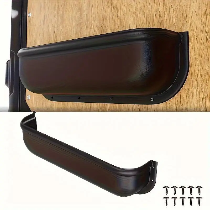 RV door storage box, box truck door handle storage box, universal door panel tray armrest storage box, Car Storage Organizer, RV Furniture Parts, Truck Accessories, Vehicle Organizer, Car Organization Accessories, Durable Auto Accessory